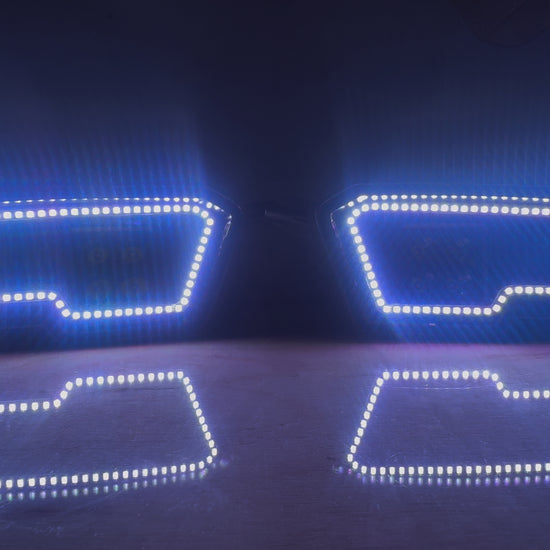Black Ridge Lighting custom LED headlights for 2021+ Polaris Sportsman models