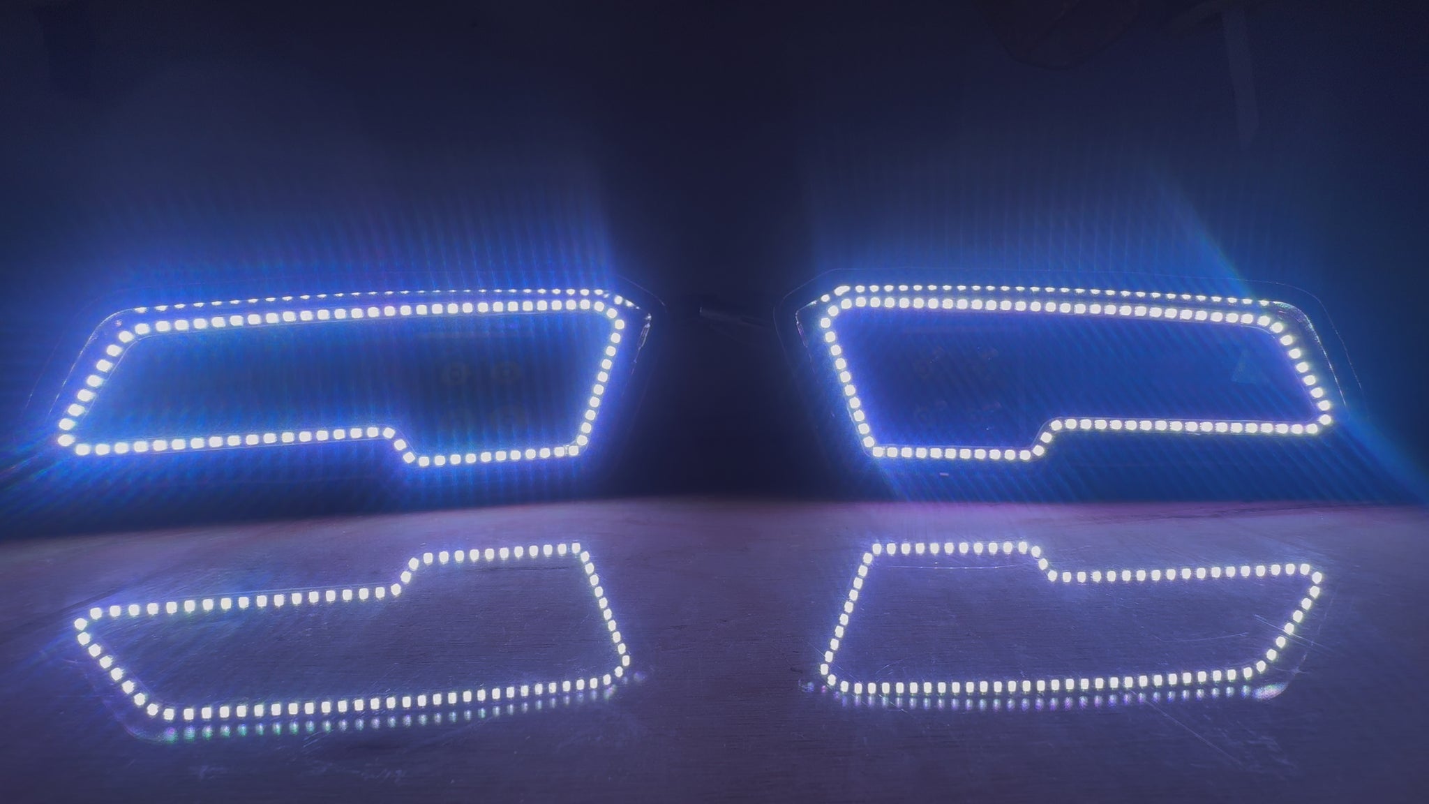 Black Ridge Lighting custom LED headlights for 2021+ Polaris Sportsman models